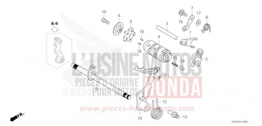 BARILLET DE SELECTION ST125AP de 2023